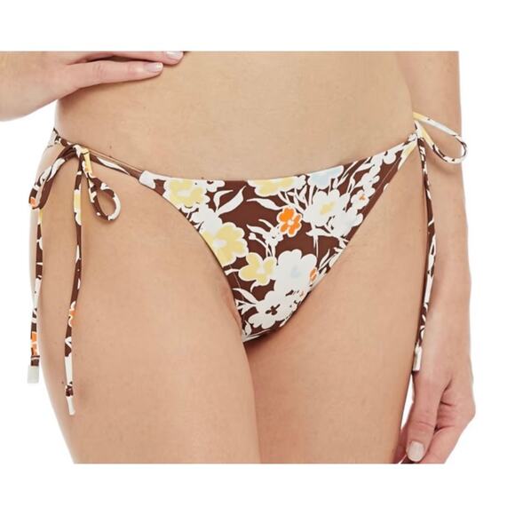 Tory Burch Reverie String Side Tie Bikini Bottom M NWOT - Picture 1 of 2